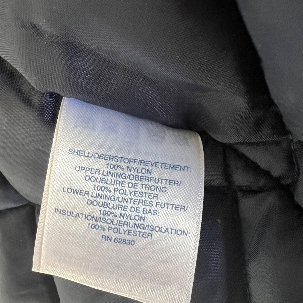 Lands End Women’s Squall Fleece Lined Winter Coat Blue Size Medium Petite 10/12 - Picture 11 of 12